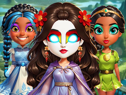 Play Elemental DressUp Magic Online