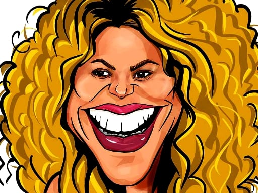 Play Shakira Funny Face Online